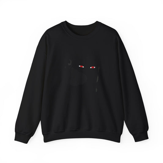 Mysterious Eyes Unisex Crewneck Sweatshirt - Cozy, Stylish Apparel